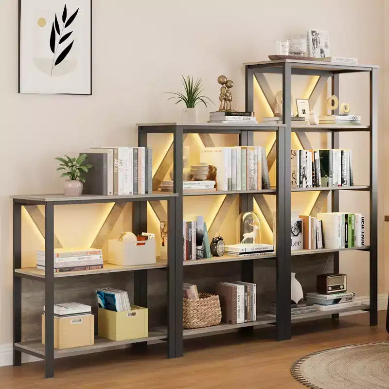 Étagère LED avec Bande Lumineuse RGB Dimmable et Éclairage Ambiant Rêveur Minimaliste mais multifonctionnel, parfaite pour les bureaux à domicile et les salons