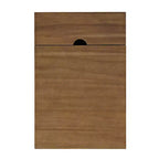 Table de Chevet Rustique Transitoire en Bois Claremont avec Rangement et Chargeur USB