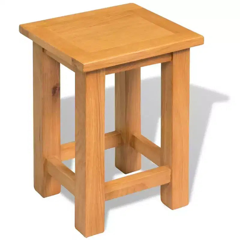 Tables d'appoint 2 pcs 10,6x9,5x14,6 Bois de chêne massif