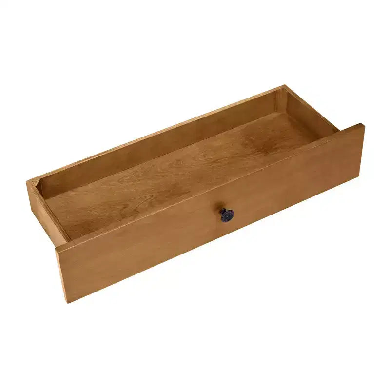 Console incurvée rétro de 109 cm avec 3 tiroirs et étagère de rangement pour salon et couloir, marron