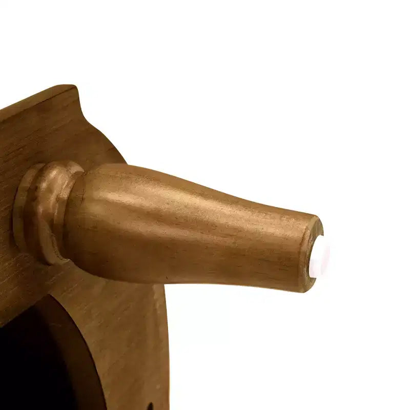 Console incurvée rétro de 109 cm avec 3 tiroirs et étagère de rangement pour salon et couloir, marron