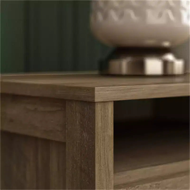Tables de chevet modernes à 2 tiroirs avec rangement ouvert 20,9 L 15,7 P 22,7 H
