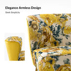 Causeuse contemporaine Trento 47 à motifs floraux