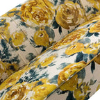 Causeuse contemporaine Trento 47 à motifs floraux